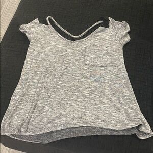 Gray Women's Top